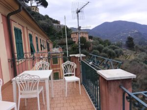 Il terrazzo del monastero di San prospero Camogli