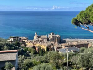 vista mare monastero di San prospero Camogli