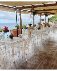 Il terrazzo del monastero di San prospero Camogli
