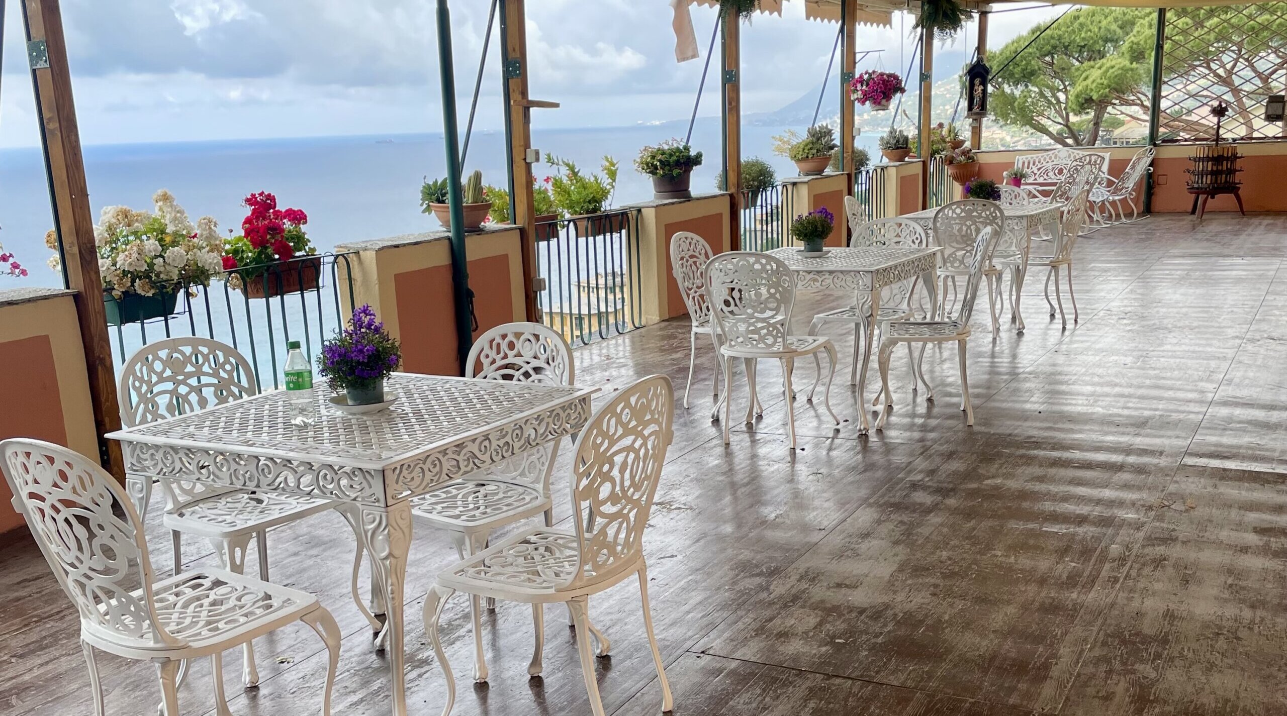 la terrazza Monastero San Prospero